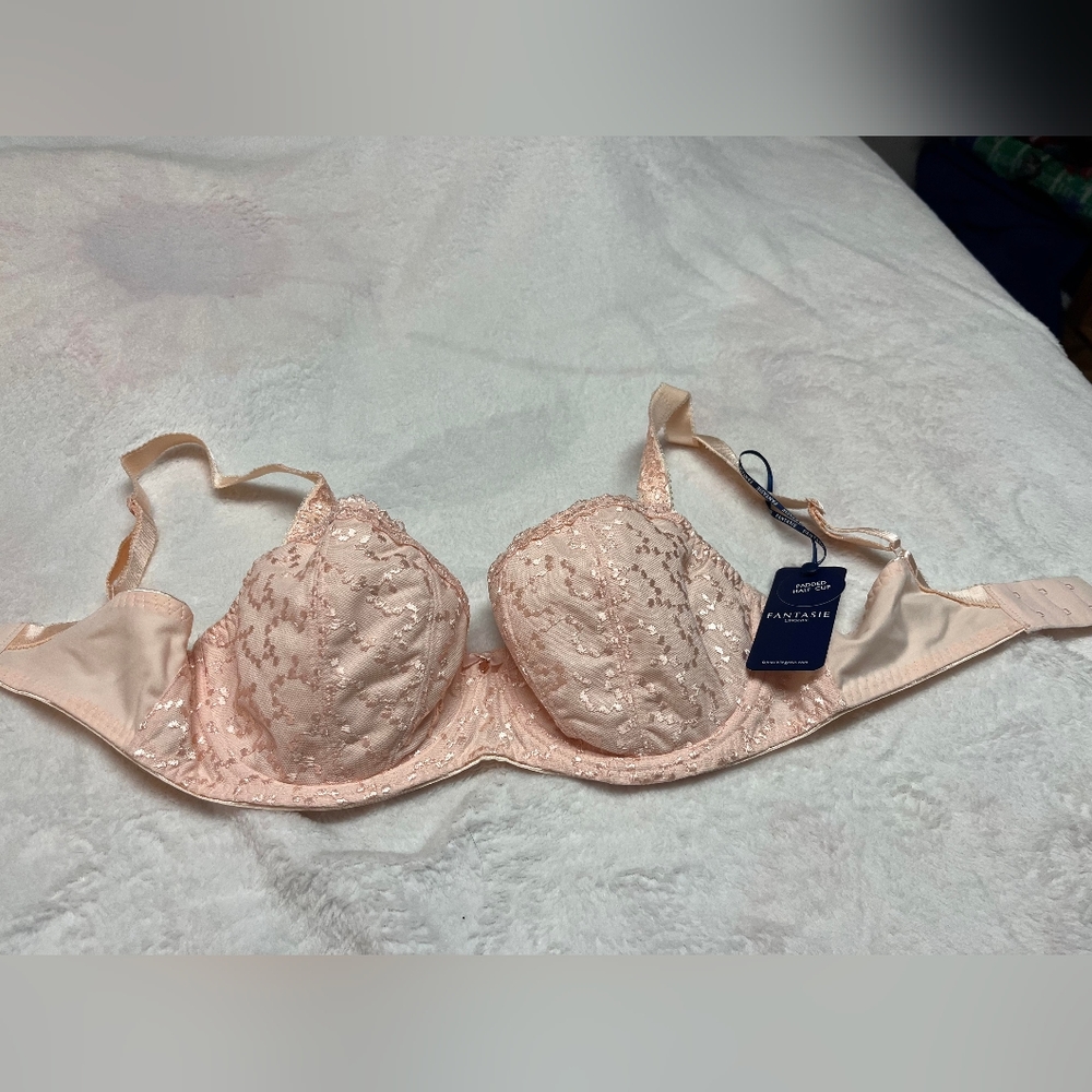 Fantasie Ana Blush Pink Half Cup 30DDD Bra 30F